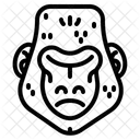 Gorilla Animal Monkey Icon