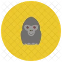 Gorilla Animal Icon