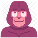 Gorilla Monkey Animal Icon