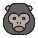 Gorilla Saugetiere Tier Symbol