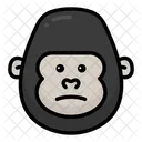 Gorilla Animal Monkey Icon