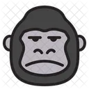 Gorilla Ape Mammal Icon