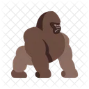 Gorilla Animal Monkey Icon