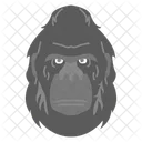 Gorillagesicht  Symbol