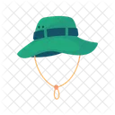 Sombrero Campamento Gorra Icon