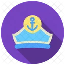 Gorra de capitán  Icono