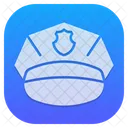 Sombrero de policia  Icono