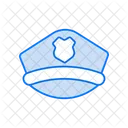 Sombrero de policia  Icono