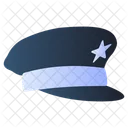 Gorra De Policia Sombrero Tocado Icon