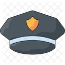 Gorra De Policia Icon