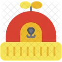 Sombrero de bebé  Icono