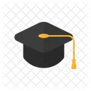 Gorro de graduación  Icono