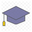 Gorro de graduación  Icono