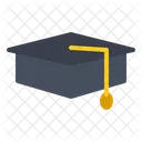 Gorro de graduación  Icono