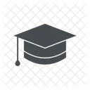 Gorro de graduación  Icono