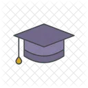 Gorro de graduación  Icono