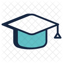 Gorro de graduación  Icono