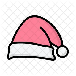 Santa claus cap  Icono