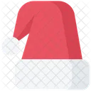 Gorro De Papa Noel Invierno Navidad Icono