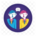 Gossip Chatting Timepass Chat Icon