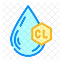 Gota Lejia Limpieza Icono