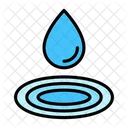 Agua Gota Naturaleza Icono