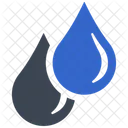 Gota H 2 O Agua Icon