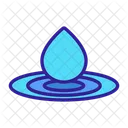 Gota de agua  Icono