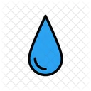 Agua Gota Lluvia Icono