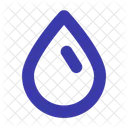 Agua Gota Sangre Icono