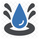 Agua Lluvia Gota Icono