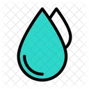 Lluvia Agua Gota Icono