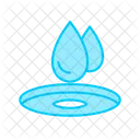 Gota de agua  Icono