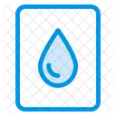 Gota de agua  Icono