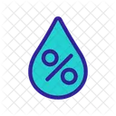 Gota de agua  Icono