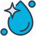Gota de liquido  Icono