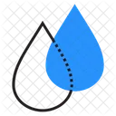 Gota De Liquido Gota De Agua Gota De Lluvia Icono