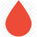 Gota Sangre Agua Icono