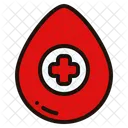 Gota De Sangue Doacao De Sangue Saude Ícone