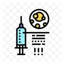 Gota De Seringa Seringa Tratar Ícone