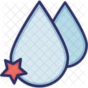 Lluvia Gotas Clima Icon