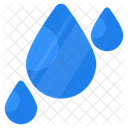 Gotas De Agua Aqua Liquido Icono