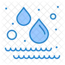 Gotas de lluvia  Icono