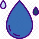 Gotas de lluvia  Icono