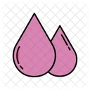 Gotas de sangre  Icono