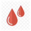 Gotas de sangre  Icono