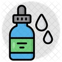 Frasco De Gotas Frasco Conta Gotas Medicamento Ícone