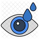 Gotas para los ojos  Icono