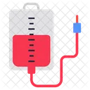 Gotejamento Intravenoso Gotejamento De Sangue Bolsa De Sangue Icon