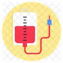 Gotejamento Intravenoso Gotejamento De Sangue Bolsa De Sangue Icon